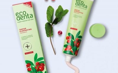Say Goodbye to Tartar: ECODENTA Tartar-Eliminating Toothpaste with Cranberry Extract