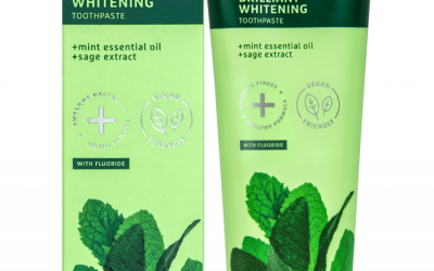 ECODENTA Whitening toothpaste with mint oil and sage extract 100ml