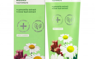 ECODENTA Sensitivity relief toothpaste with camomile and clove bud extracts 100ml