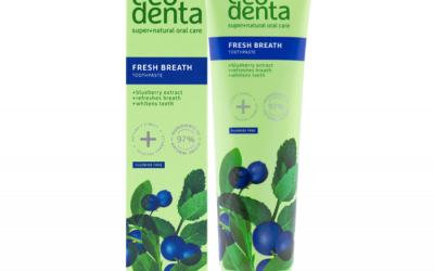 ECODENTA fresh breath blueberry toothpaste 100ml