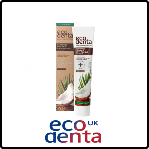 ECODENTA Certified COSMOS ORGANIC Anti-plaque toothpaste with coconut oil 75ml