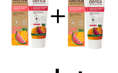 Buy One Get the 2nd Item Free – ECODENTA Certified COSMOS ORGANIC Complete Care Kids Toothpaste (2+ y.o.)